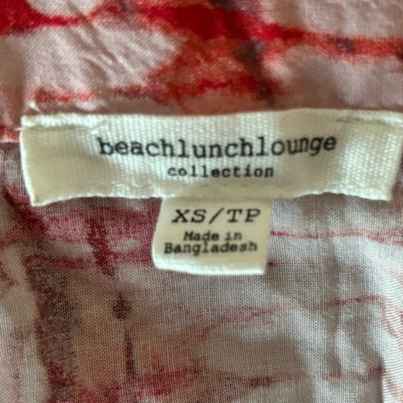 Beach Lunch Lounge Sz XS Dye Boho Western Tiered CottageCore Dress - Picture 7 of 10